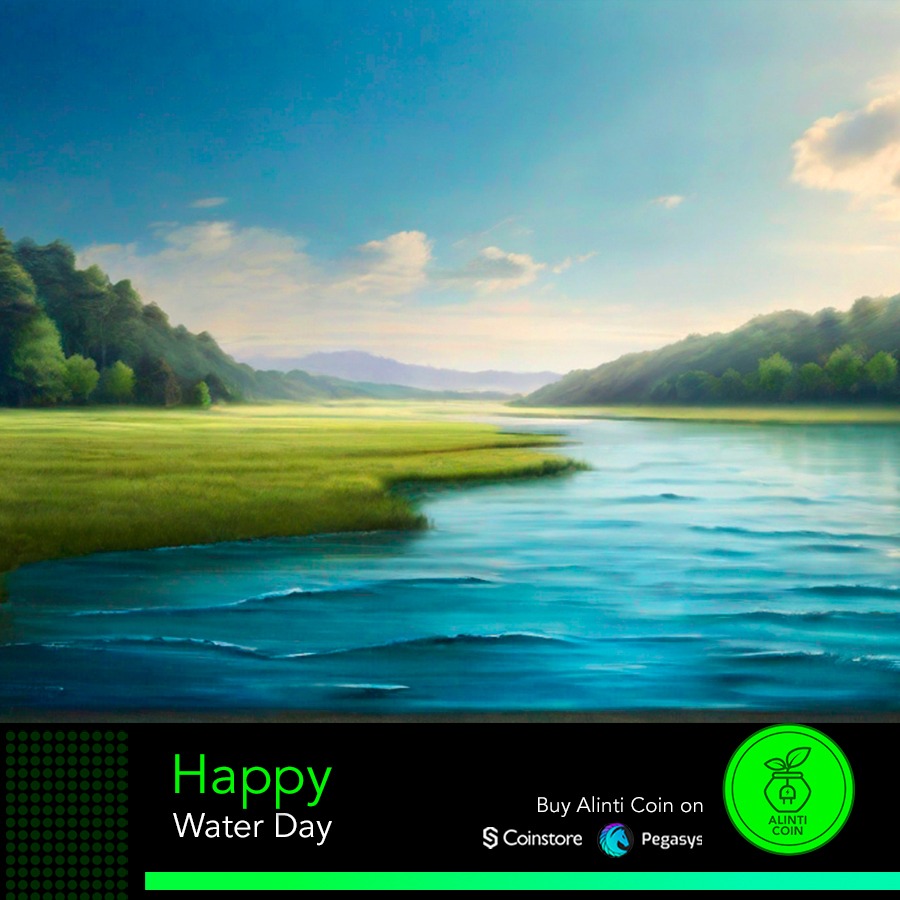 AlintiCoins's tweet photo. 🎉Today we celebrate Water Day, and it is a time to reflect on the way we live with nature and to understand that by taking care of it we can gain more than by destroying it.
#greenfinance #Cryptocurrency #Blockchain #Sustainability #altcoins #ReFi #CryptoGreen #AlintiCommunity https://t.co/SJKFLXMTDj