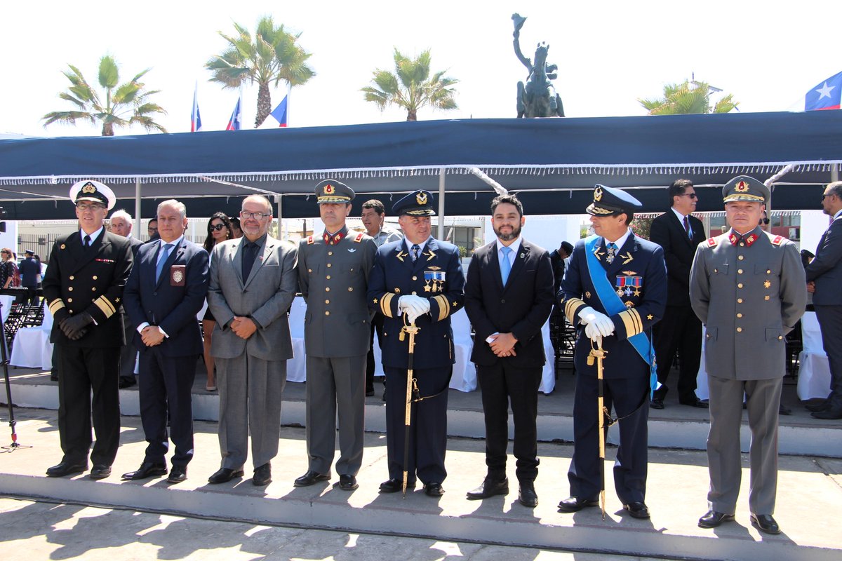 Nuestros #CentinelasDelNorte participaron de la Ceremonia por los #94AñosFACH en #Iquique, instancia que fue liderada por la I° Brigada Aérea de la @FACh_Chile y contó con la presencia de autoridades civiles y militares, además de la ciudadanía iquiqueña.
#FelizAniversarioFACH