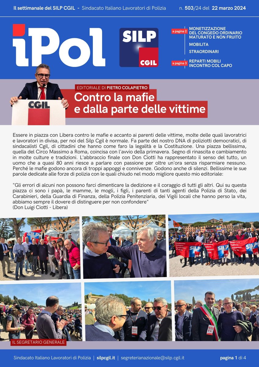 SILP CGIL Polizia tweet media