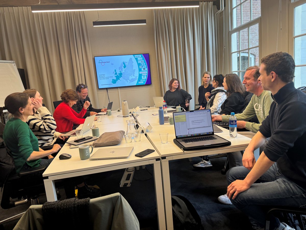 On the occasion of the @eaclipt conference, chaired by @clbockting and @ReinoutWiers, the participating consortium partners took the opportunity to hold an informal meeting at @amsterdamumc. The main topics discussed were the conceptual framework and the role of AI.