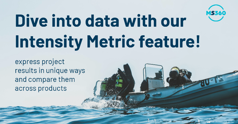 MarineShift360's tweet photo. Dive into data with #MarineShift360's Intensity Metric feature! Express project results in unique ways &amp; compare the carbon intensity of different products effortlessly! 

Calculate impact per meter or kg easily. Ex: a 60ft motoryacht = 1.66 Kg CO2e per foot 📊
#DataAnalysis #LCA