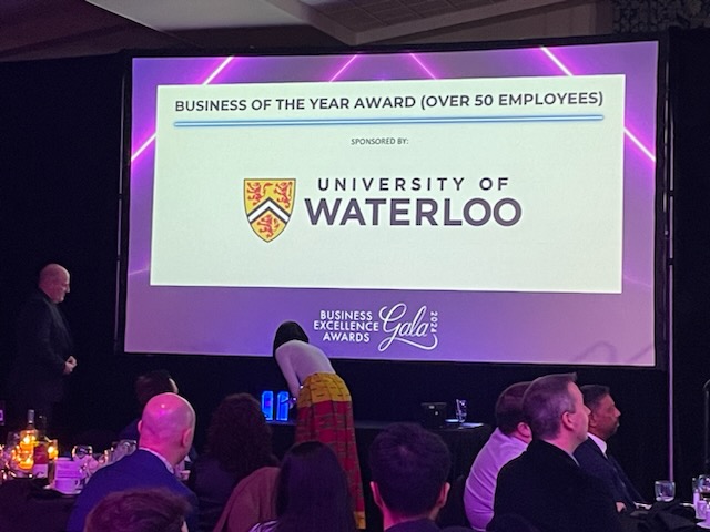 Congratulations to Waterloo employer @MTEConsultants for winning the Business of the Year Award (Over 50 Employees) at the Business Excellence Awards Gala hosted by @GKWCC last night. #BEAGala2024 #UWaterlooProud #UWaterloo #UWaterlooCoop