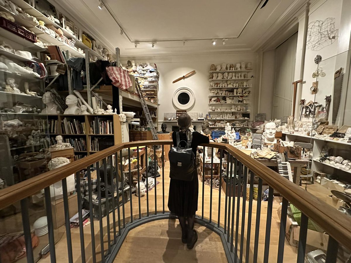 iicedimburgo's tweet photo. Last week, we hosted #ItalianDesignDay 2024 in coll. with @ItalyinEDI & @NatGalleriesSco: a private tour of the exhibition #Paolozziat100 at #ModernTwo by the curator #KerryWatson, on the occasion of the 100th birth anniversary of Scot-Italian pop-artist #EduardoPaolozzi #IDD2024 https://t.co/ZQFokKvLnv