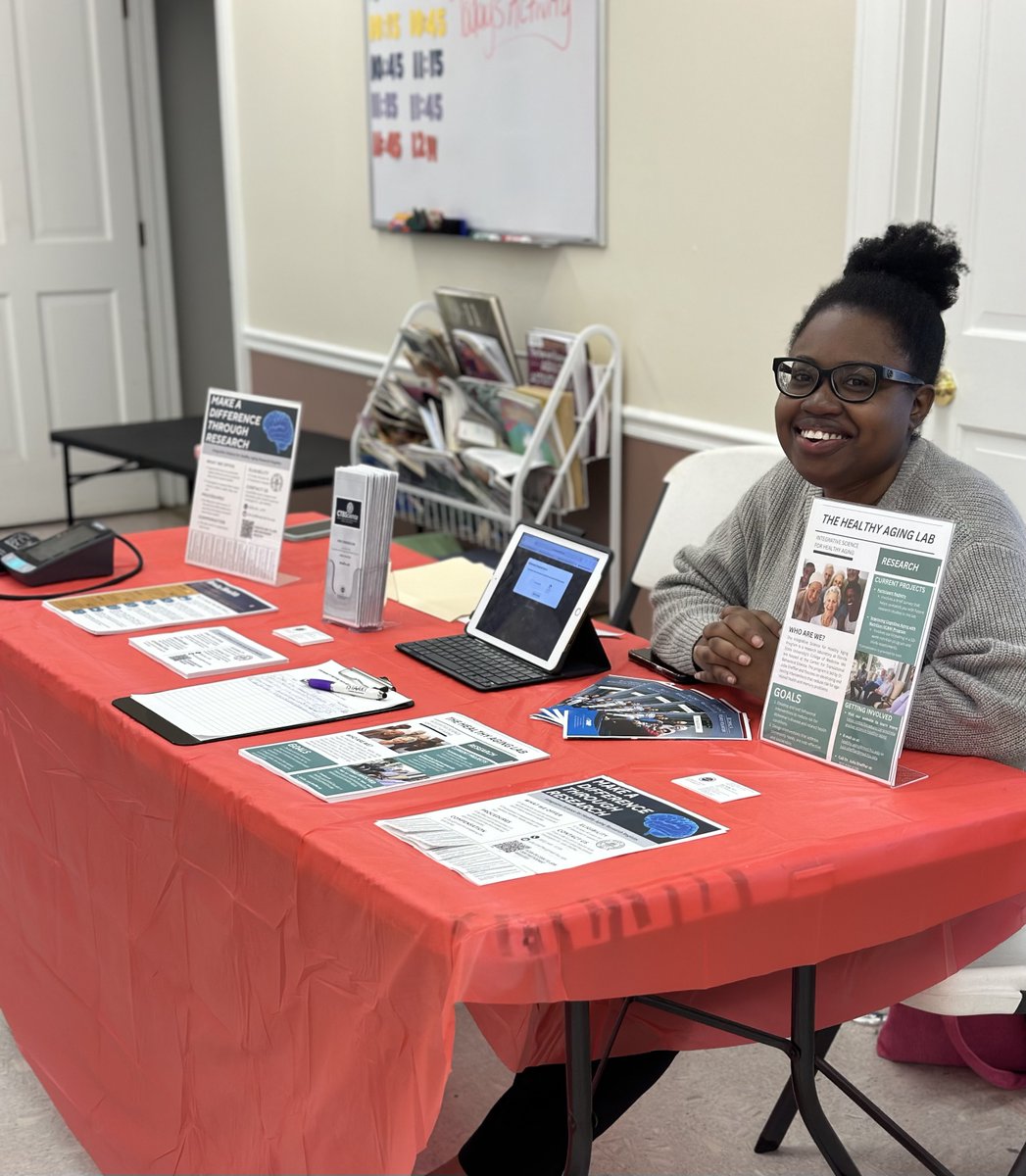 Biological risks for dementia can be reduced by improving diet. Dr. Julia Sheffler shared about this and her research at the Gadsden Senior Center. Naomi Frederic also attended to assist with recruitment efforts and sharing about the Integrative Science for Healthy Aging program.