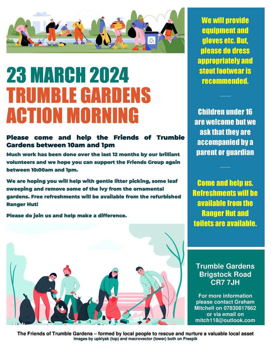 Friends of Trumble Gardens CR7 tweet media