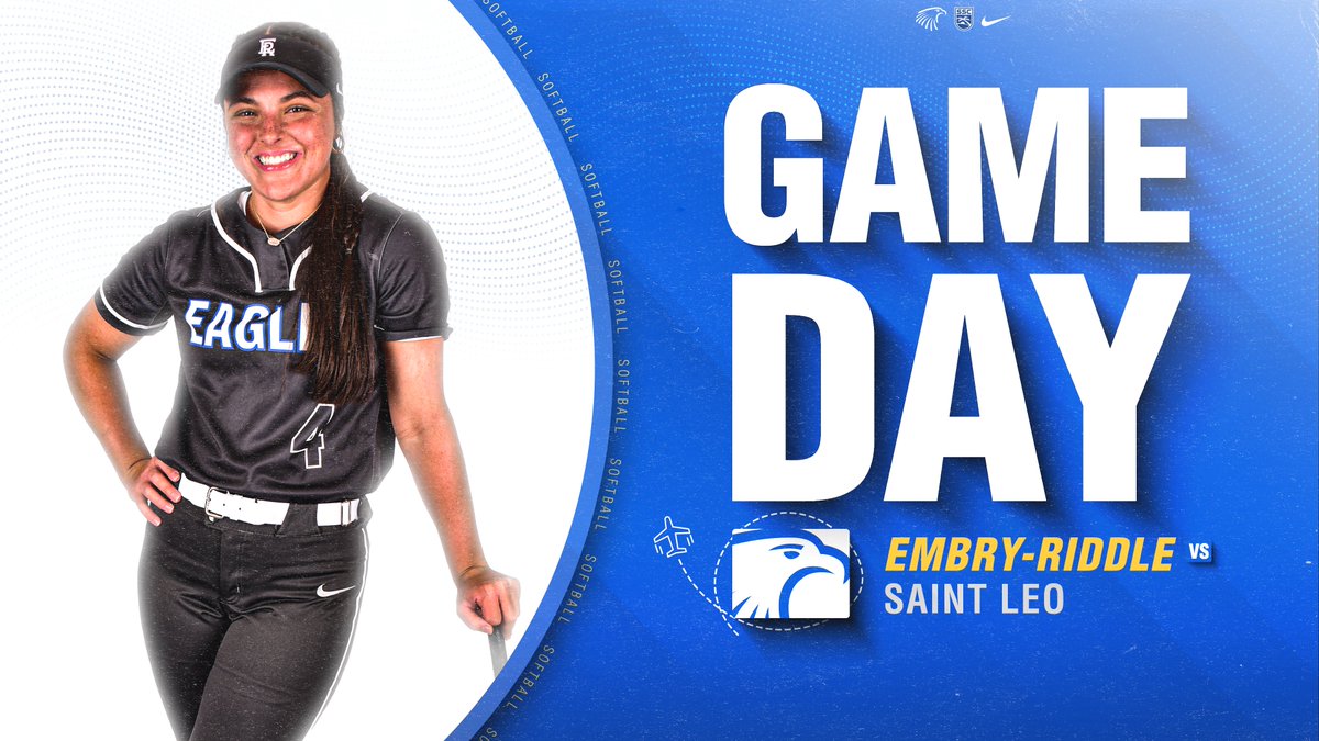 ERAUSoftball's tweet image. See you tonight for Youth Softball Night!

🦅🆚 Saint Leo
⏰6 PM
📍Daytona Beach, Fla.
🏟️Radiology Associates Field
🎟️erauathletics.com/tickets
💻erauathletics.com/live
📊eraustats.com

#Team12 #GoERAU #DaytonasHometownTeam