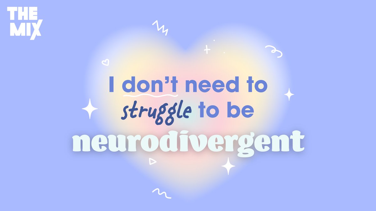 👏If you've met one neurodivergent person, you've met one neurodivergent person. The community is expansive and everyone has their own unique strengths and difficulties!👏 We experience the traits of our disabilities differently, which deserves to be celebrated💙