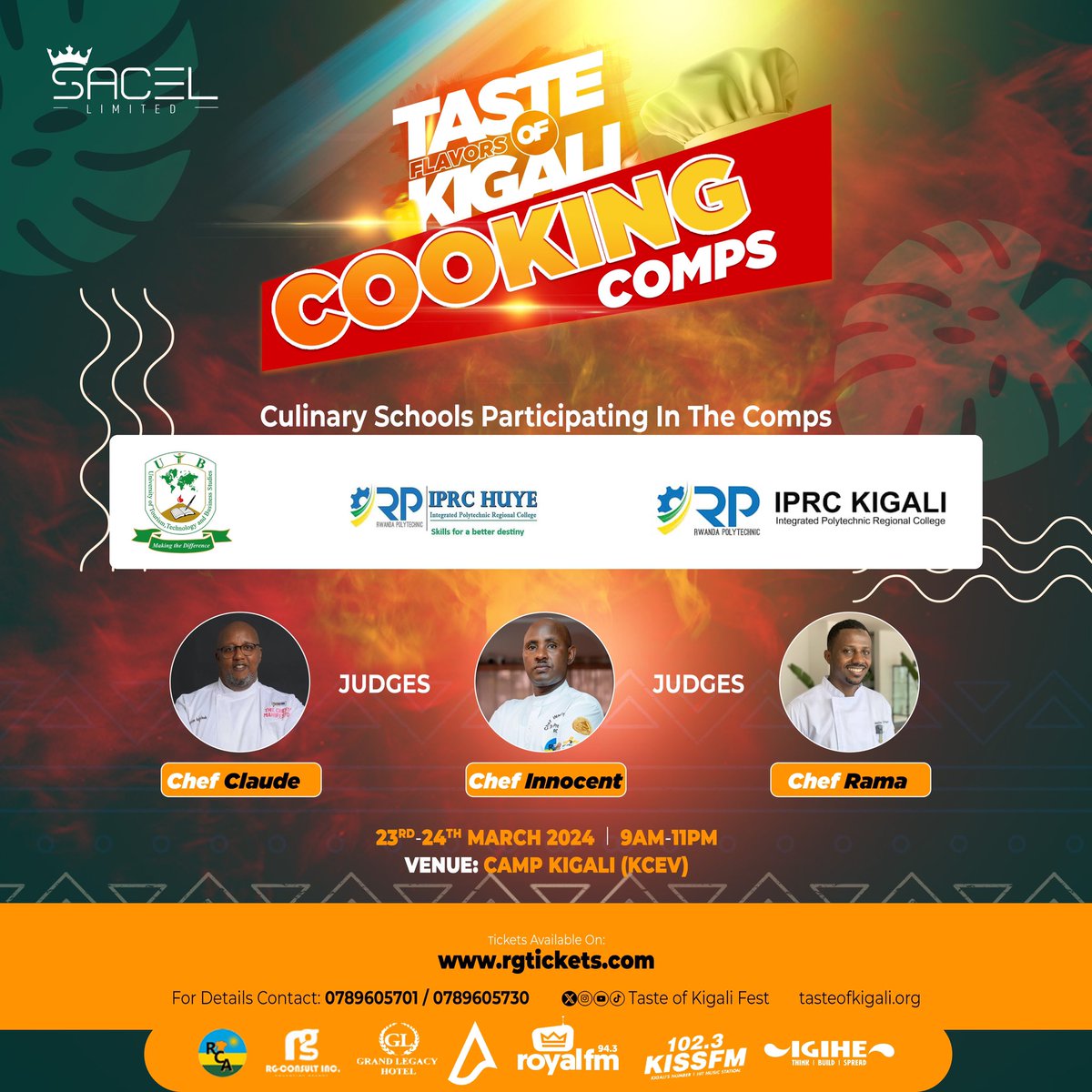 All roads to #CampKigali this Sat & Sunday- Eating & Tasting paka last. 😋🥙🥪🥙 Its #TasteOfKgl #FoodFest Entry 5k only. Tickets available on rgtickets.com