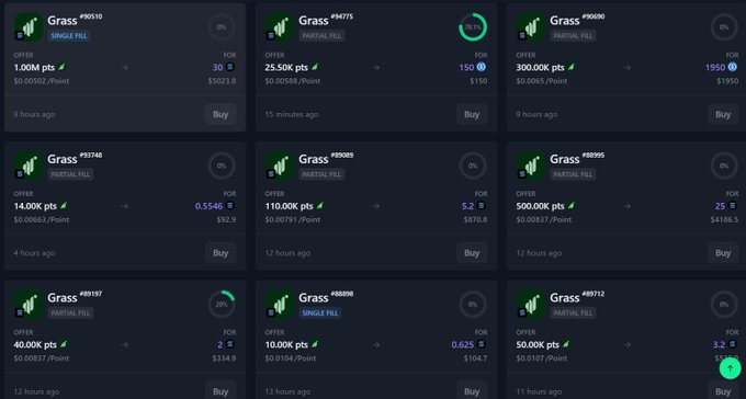 Brickiyy1's tweet photo. $GRASS is on Whalesmarket, start earning and dont miss ya chance https://t.co/JL6ZKokLG5 https://t.co/ltq83DfWf5