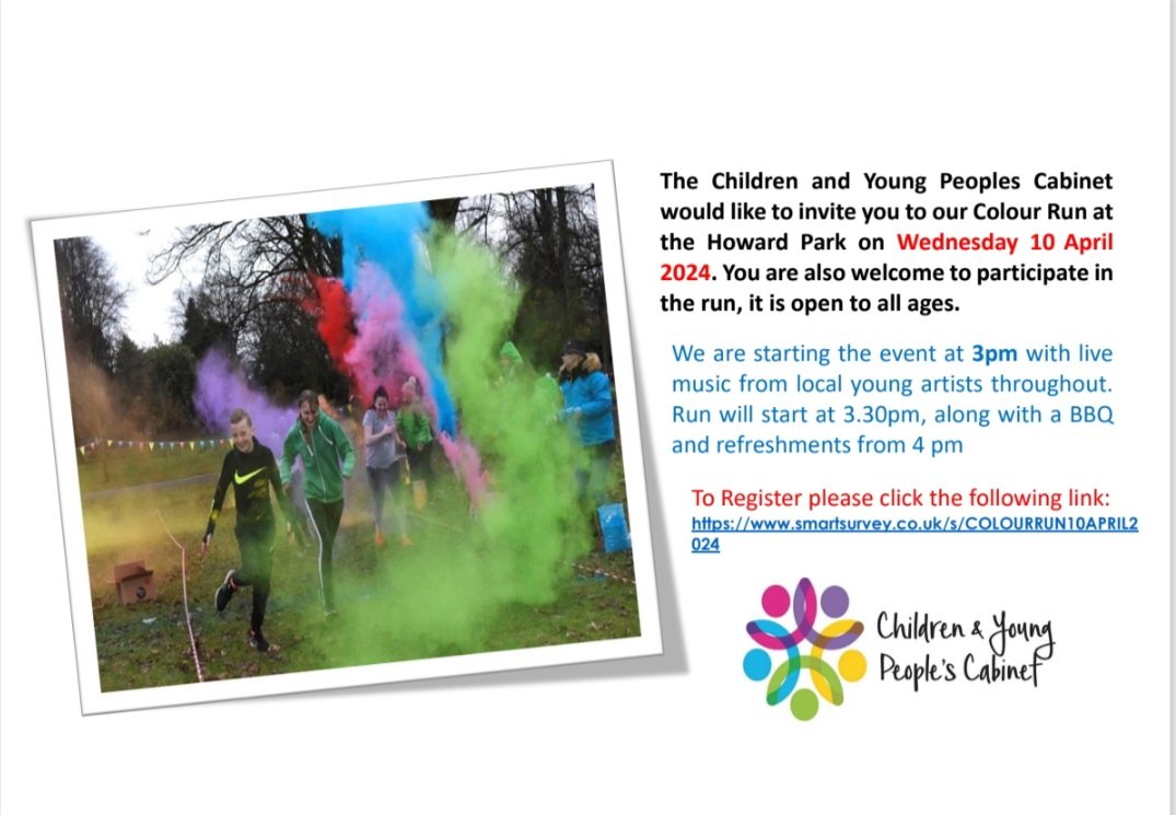 The amazing @EACYPCabinet are running an Easter Colour Run 🎨 Please register and prepare to get messy! ❤️🧡💛💚💙💜 #youthwork #youthworkchangeslives @ActiveSchoolsEA @EACHWBteam @eacSport @brodie_suzanne @_KevinWells @EastAyrshire @Fabhonda @VibrantEAC @EacEducation @EAC_Adam