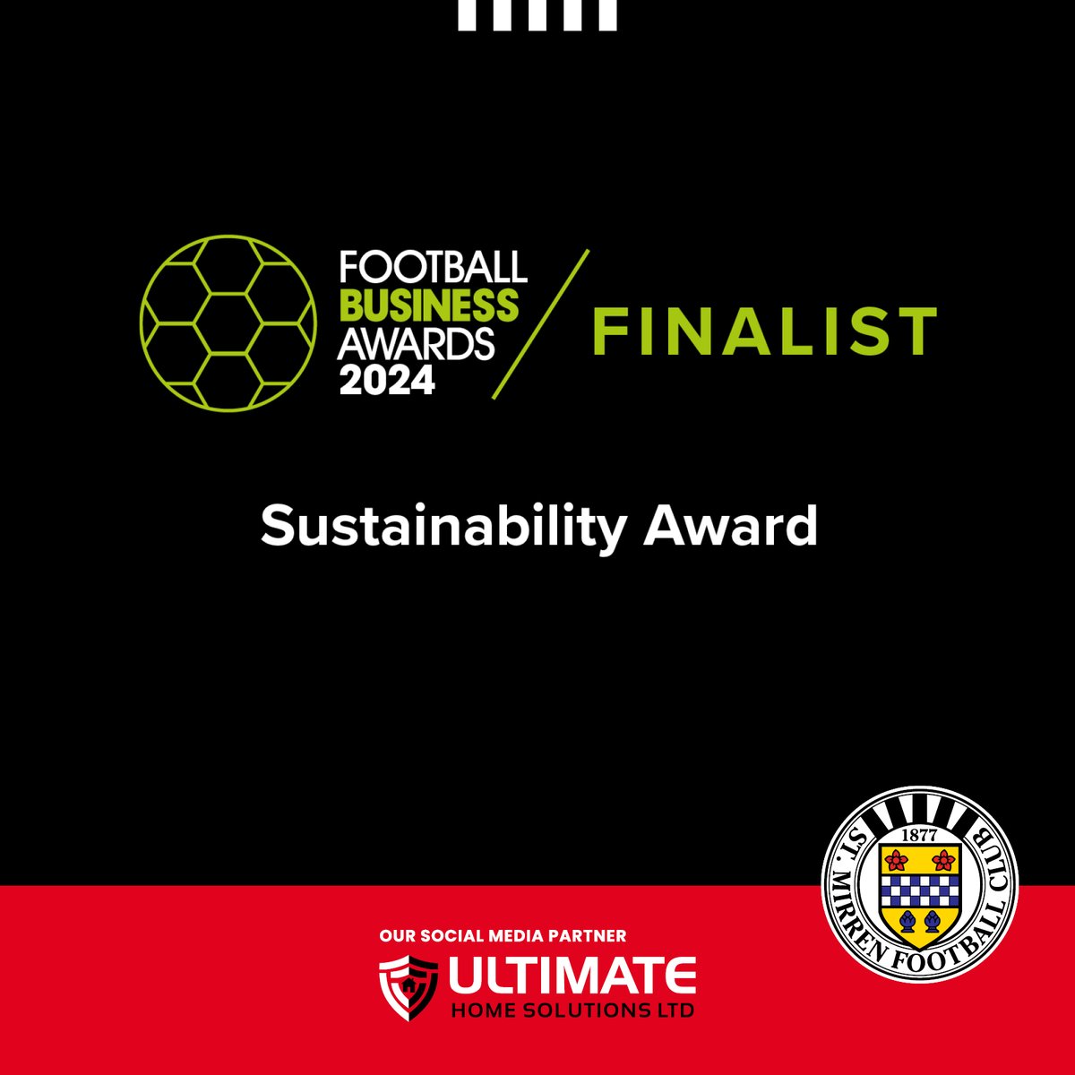 The Football Business Awards have recognised St Mirren and @KibbleCharity for the Best Partnership Award and the club for the Sustainability Award. To be shortlisted amongst other iconic football clubs is an honour. St Mirren has the overall objective to be the best community…