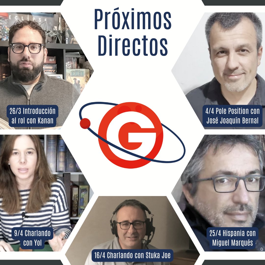 Aquí tenéis los próximos directos en el canal. Espero que os sean de interés, yo estoy muy muy emocionado!

youtube.com/@gostilian-jue…
twitch.tv/gostilian

#boardgames #juegosdemesa
<a href="/iavalosperez/">Ismael Kanan Avalos Perez</a> <a href="/doitgames1/">doit games</a> <a href="/analisisalcubo/">Yol</a> <a href="/dracoideas/">DracoIdeas editorial</a> <a href="/JoeStuka/">Stuka Joe</a>