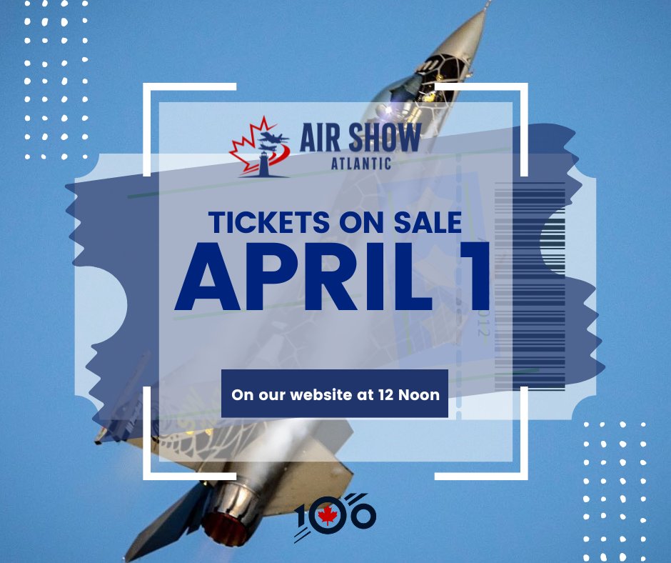 The wait is OVER! Air Show Atlantic tickets will go on-sale for Insiders only, Monday April 1 at 12 noon. This is our biggest Air Show production in over 20 years. It’s an expensive and jet heavy line up that we will all remember for a long time. Insiders will have Until…