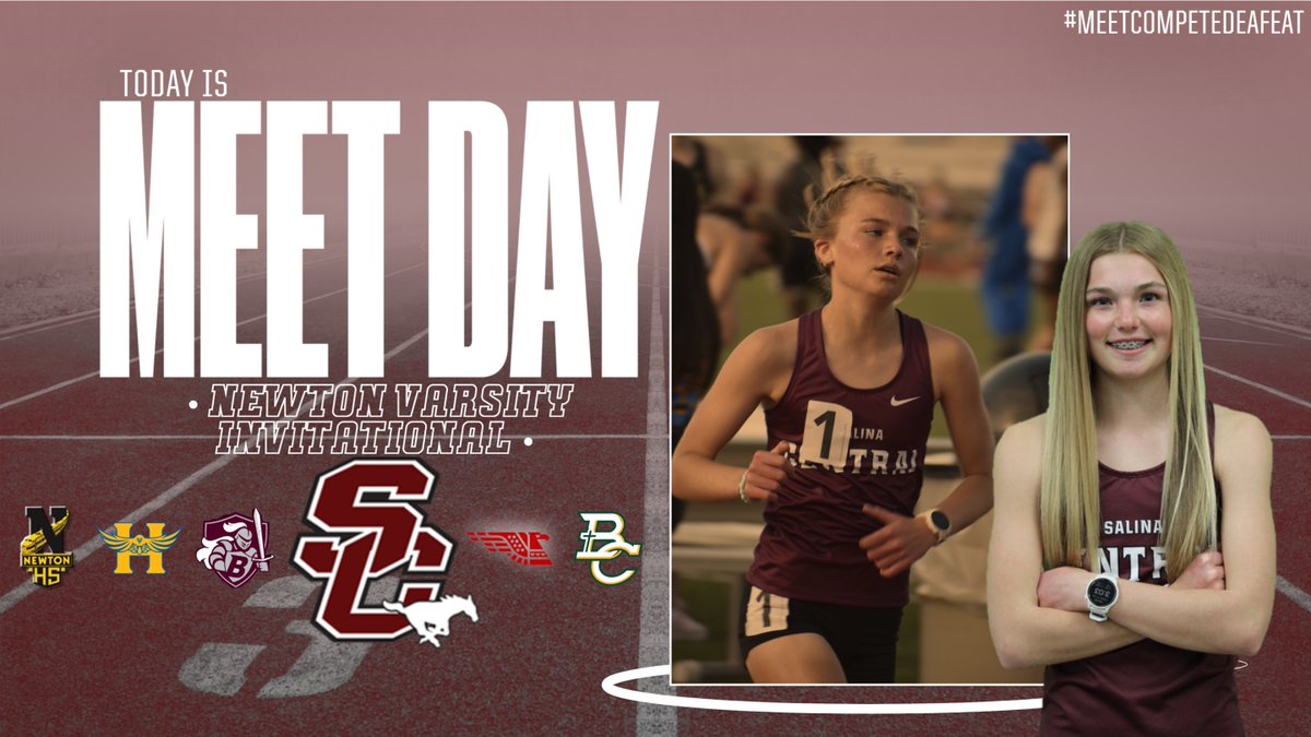 SC_Track_Field's tweet photo. 🚨MEET DAY🚨
🥇Newton Varsity Invitational🥇
📍Thresher Stadium (Bethel) 
🗺️Newton, KS 
🚍Bus leaves at 1:15p
🕒3:00pm: Pole Vault
🕞3:30p: Field Events
🕔5:00p: Running Events
Results Link will be posted when available
#MeetCompeteDEFEAT https://t.co/C8YVu07HEM