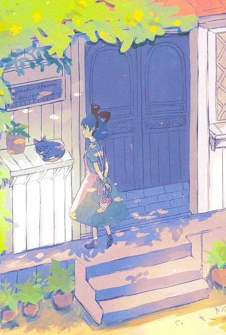 魔女の宅急便、ノスタルジックな雰囲気がとても好き 