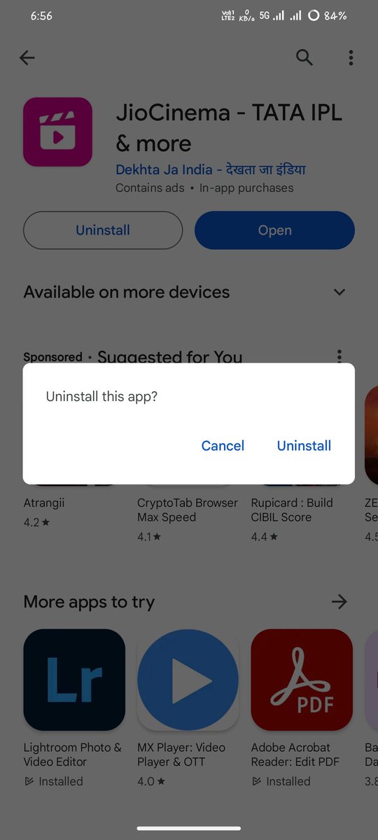 SandeepBiswalG's tweet photo. #UninstallJioCinema
#IPLInOdia
@JioCinema @reliancejio
No Odia Language Commentary No Jio Cinema
Only #IPLonStar https://t.co/QzZdHXTdzh