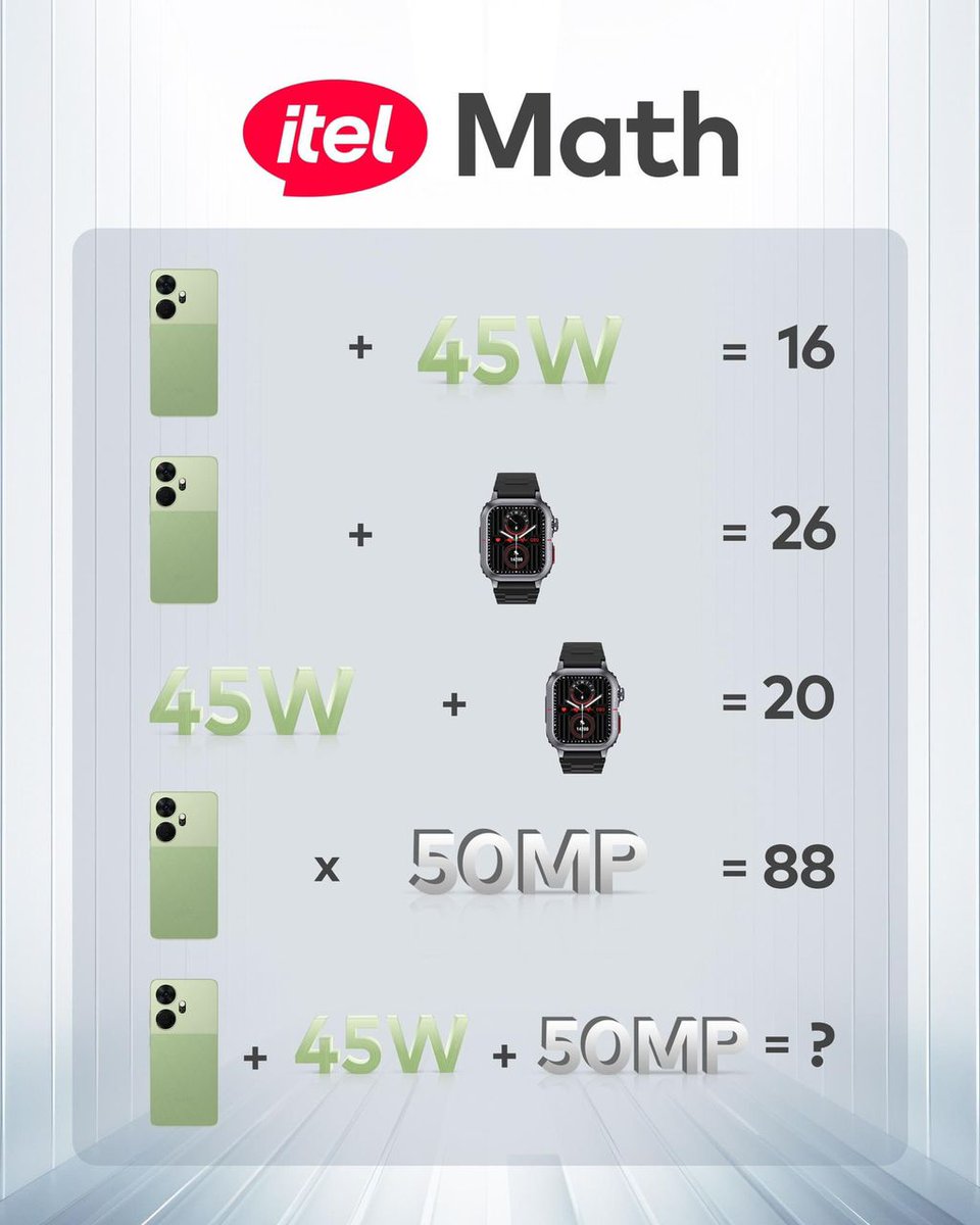 What is the right answer?

Tell us in the comment section and get a swag bag from us! We're looking for just 3 winners. Winners will be selected randomly!

#Gametimewithitel
#EnjoyBetterLife
