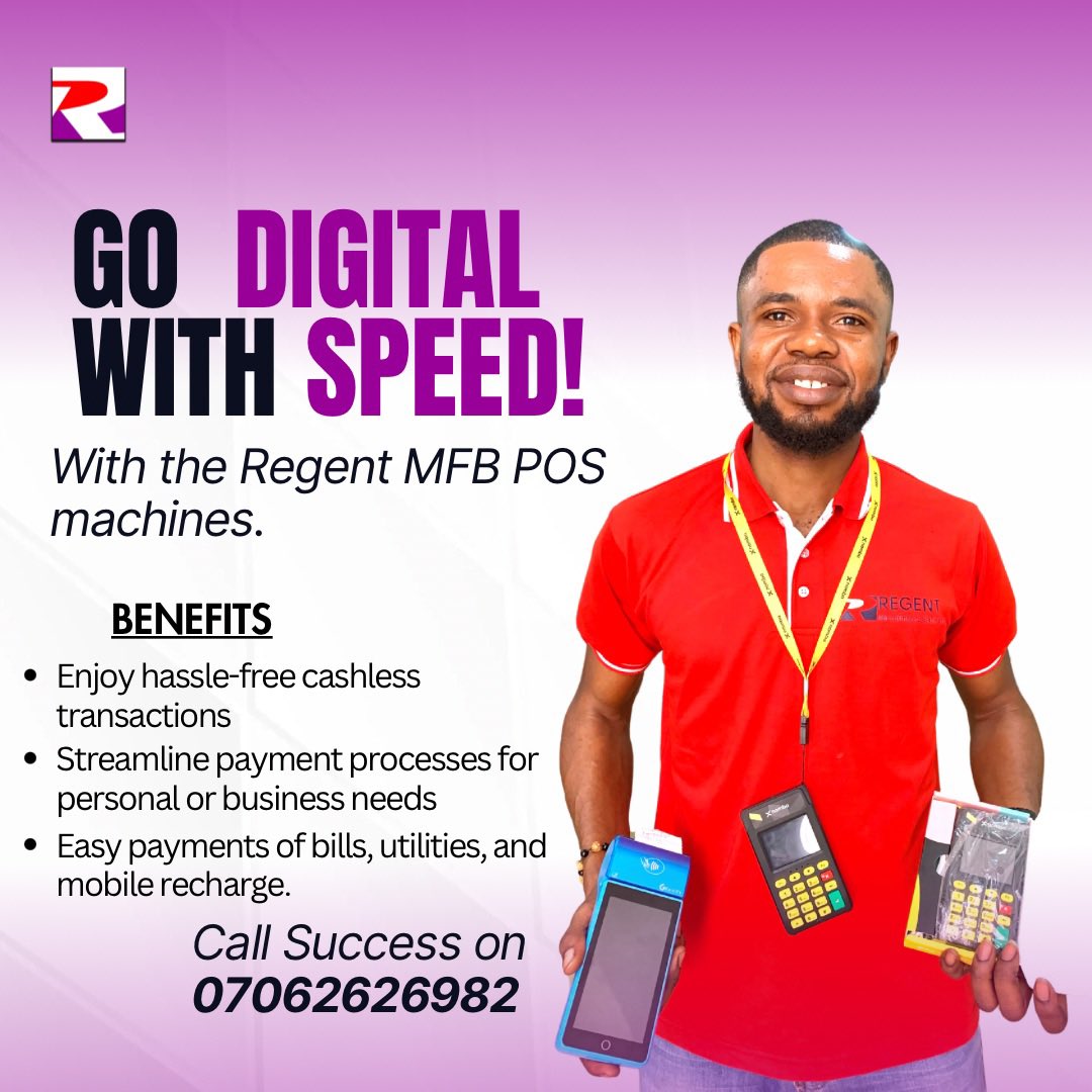 regent_mfb's tweet photo. Do you need a POS machine for tour personal and business needs. Call Success today to get one at a discount…
#regentmfb #regentpos #Kendrick #lituationFriday j cole Kenneth Okonkwo Trent Mainooo https://t.co/83D12qtzA5