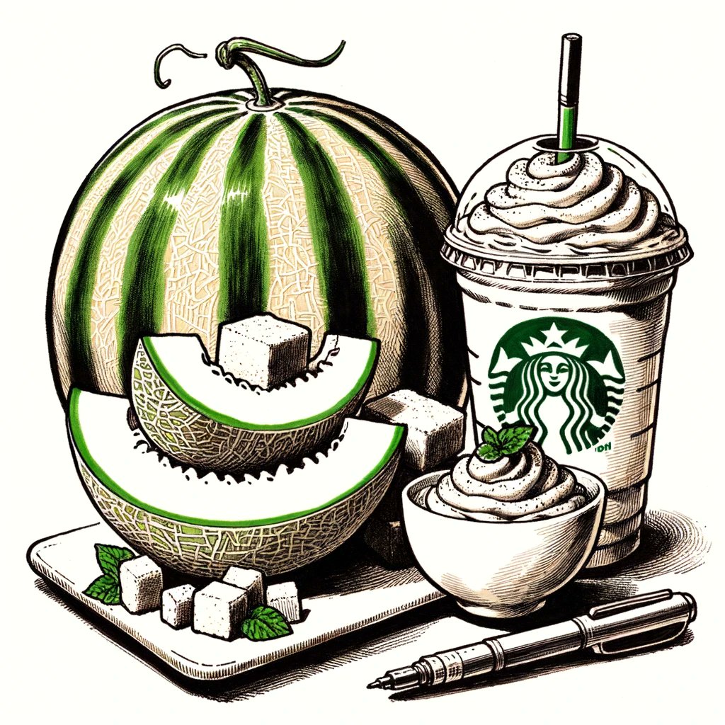 Japan's summertime love affair with melons takes luxury to new heights! From the exclusive Yubari melons auctioned for millions to Starbucks' sensational Melon of Melon Frappuccino. 🍈💫 Who's ready to explore the juicy wonders of this trend? #TasteOfJapan #SummerDelights 🌞🍉