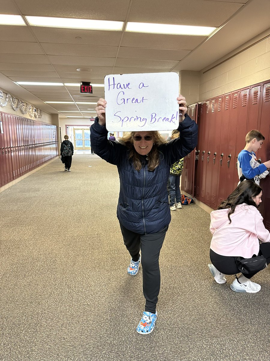 HAPPY SPRING BREAK <a href="/CenturyWildcats/">Century Junior High</a> ! <a href="/JenMalinoski/">Jen Malinoski</a>