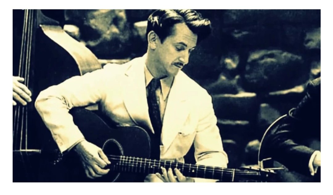 Rigodon61's tweet image. Escenas de cine en las que aparecen guitarras:

Sweet and Lowdown
(Woody Allen, 1999)
dedicated to #DjangoReinhardt)