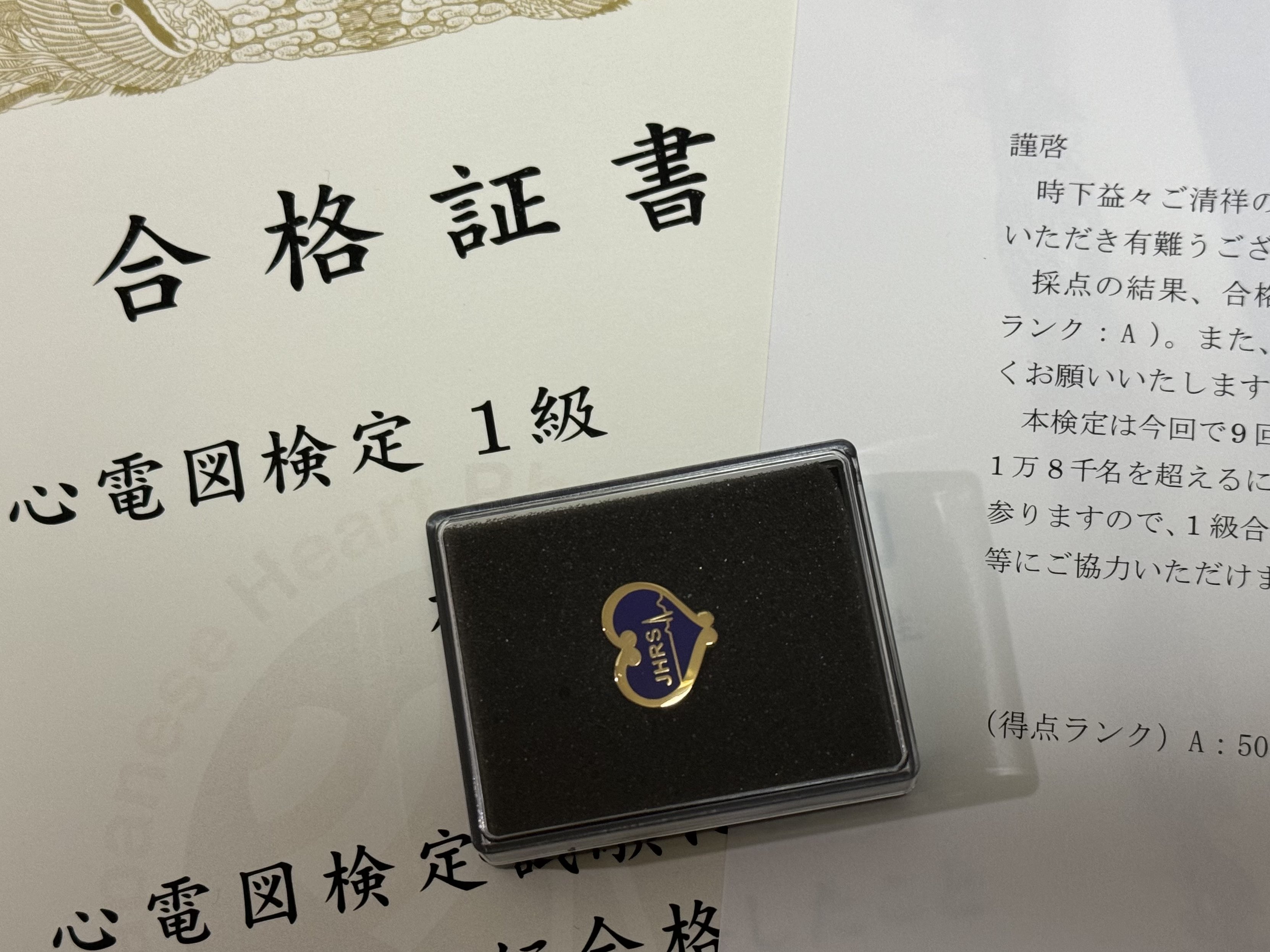 【福袋セール】の商品 KagawaECG в X: „心電図検定1級のバッジがついに届きました 健康+医学