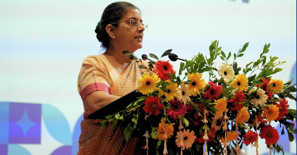 CCI_India's tweet photo. Smt. Ravneet Kaur, Chairperson, CCI delivered Keynote Address during the Inaugural Session of ‘Regional Workshop on Competition Law’ organised at IIM Ranchi on 22.03.2024. https://t.co/ELIC6gzxhL