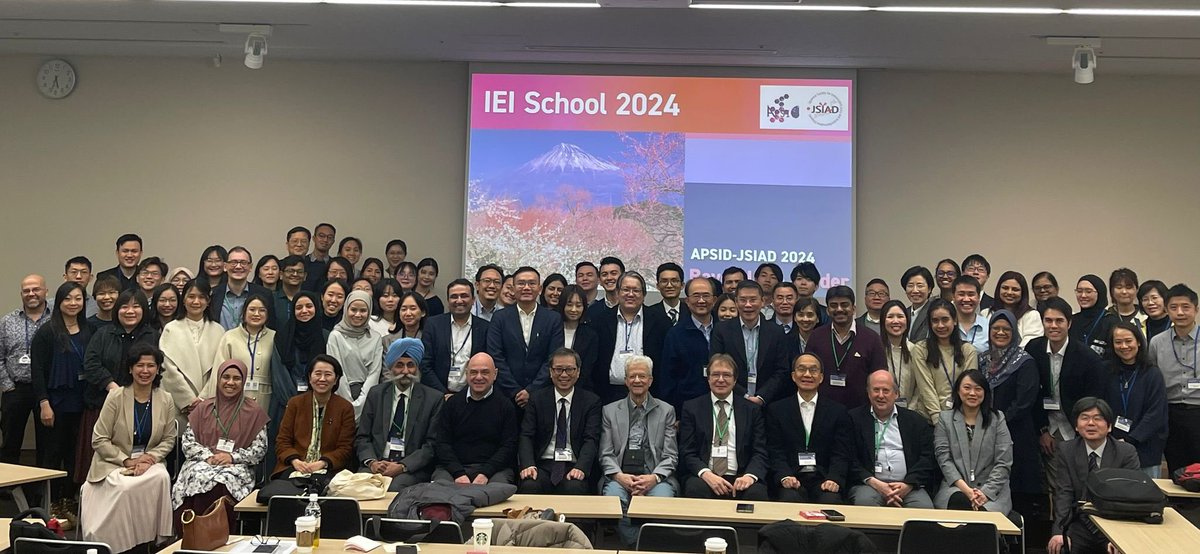 A successful APSID School on ‘Inborn Errors of Immunity’ at Tokyo, Japan today, organised by Prof. Hirokazu Kanegane and team!

Fantastic cases, engaging discussions, and lots of collaboration.