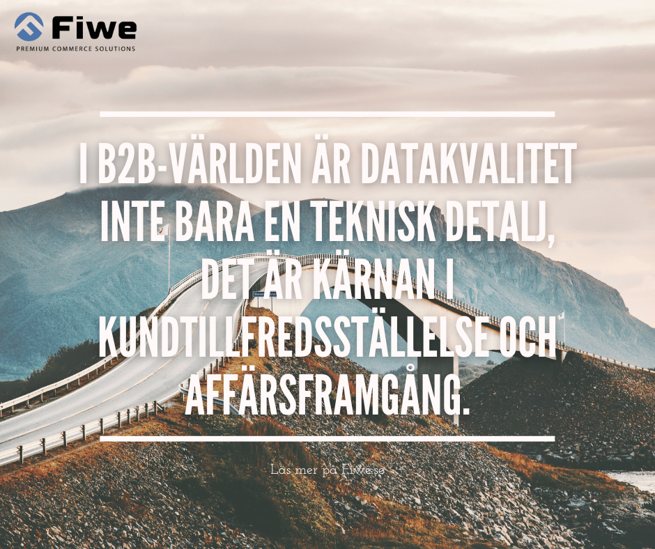 FiweCommerce's tweet photo. I B2B-världen är datakvalitet inte bara en teknisk detalj, det är kärnan i kundtillfredsställelse och affärsframgång. https://t.co/84HFKK8cnr https://t.co/JpAZ79yFwl