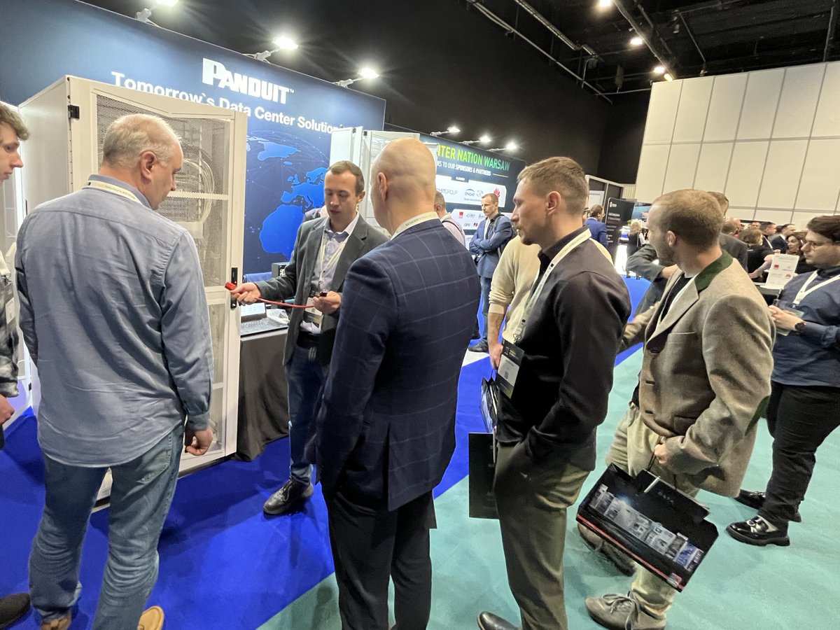 #PanduitComesToYou - We extend our sincere gratitude to all who joined us yesterday at Data Center Nation Warsaw 2024! A standout feature of the event was our enlightening panel discussion, "Anticipate Tomorrow. Future-Proofed Design of Data Centers." 
#DataCenterNation