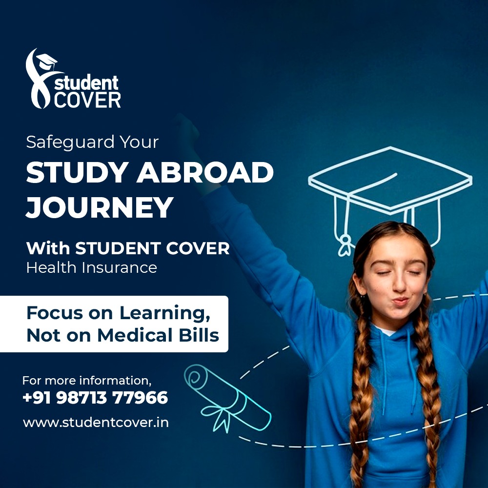 Safeguard your study abroad Journey with Student cover health insurance.Focus on Learning, Not on Medical Bills. 

#studyabroad #studyabroadusa #studyabroaduk #studyabroadhealth #studyabroadinsurance #insurance #studentcover #insuranceforstudents