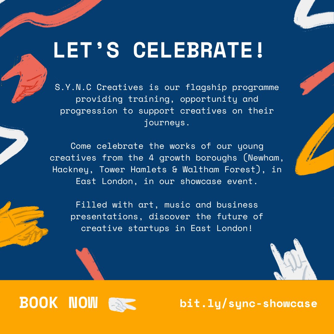 🌟ITS SHOWCASE TIME!🌟 📆 Date: Friday 19th April 2024 ⏰ Time: 5pm - 9pm 📍 Location: Studio Wayne McGregor, Gallery Space, Here East, Queen Elizabeth Olympic Park, London E15 2GW Please come along & invite others to join, the more the merrier! Book now! ow.ly/CrzM50QYWoy