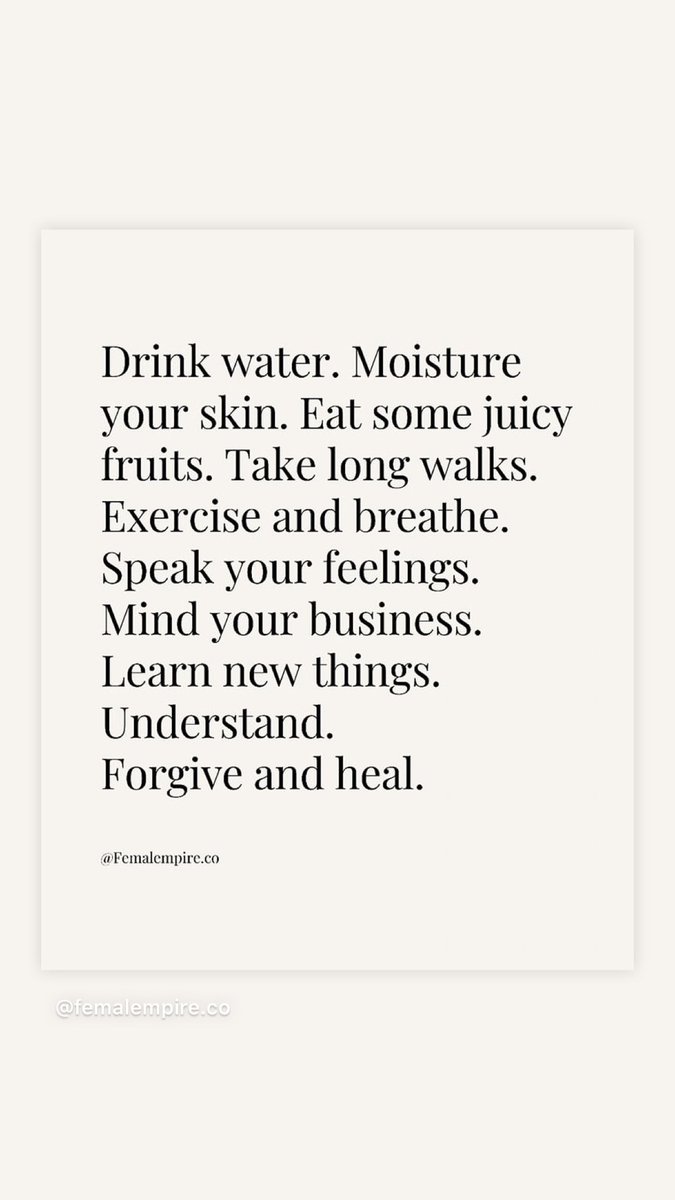 A little reminder for you ☺️