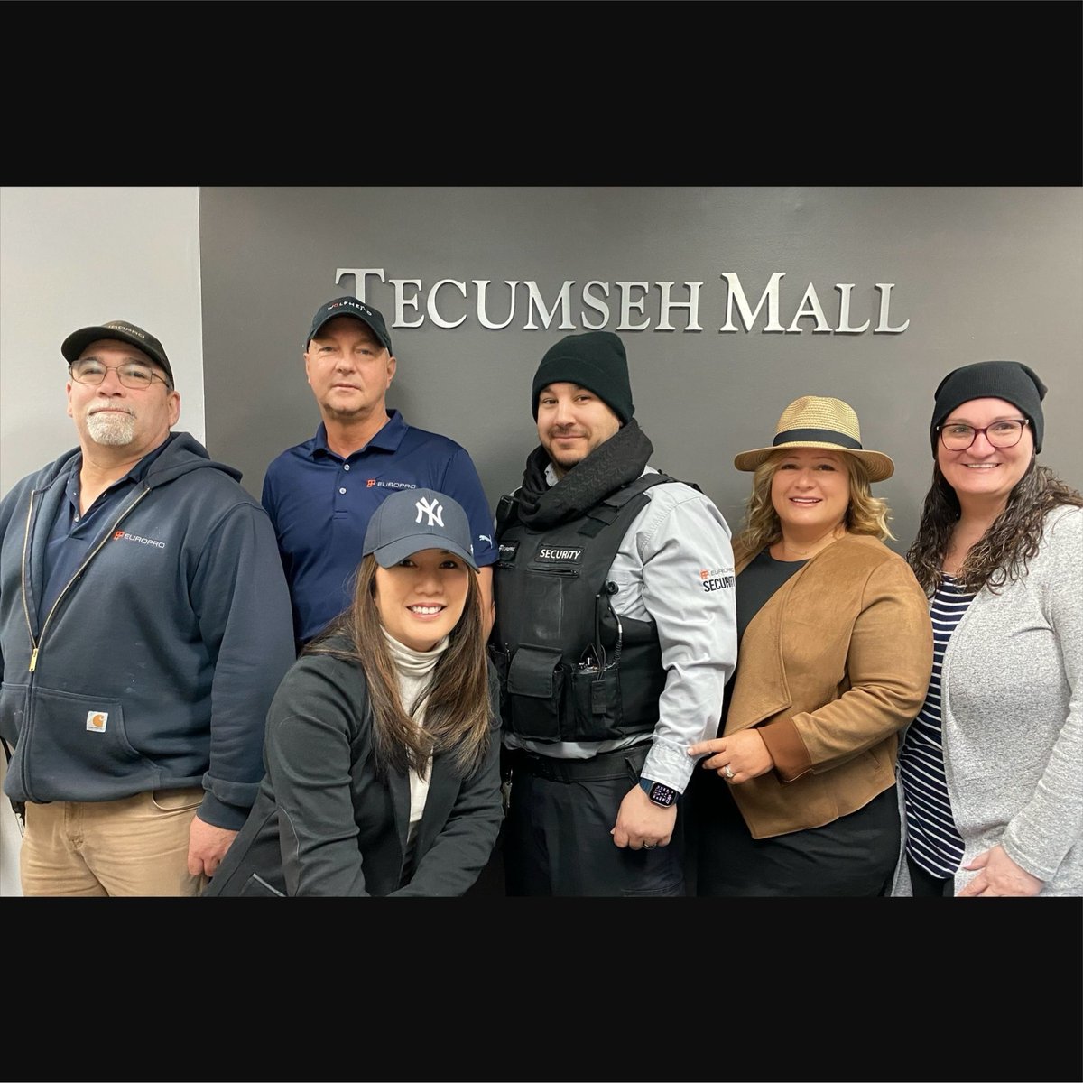 tecumsehmall's tweet photo. @europrospaces #tecumsehmall Admin. showed their support for the community by having their #HatsOfForHealthcare today. Funds raised this year are in support of @WRHFound @WRHospital Oncology Inpatient Diagnosis &amp; Treatment. 

#wrhhospitalfoundation #wrhospital #supportlocal #yqg https://t.co/Pomkr4ZjYz