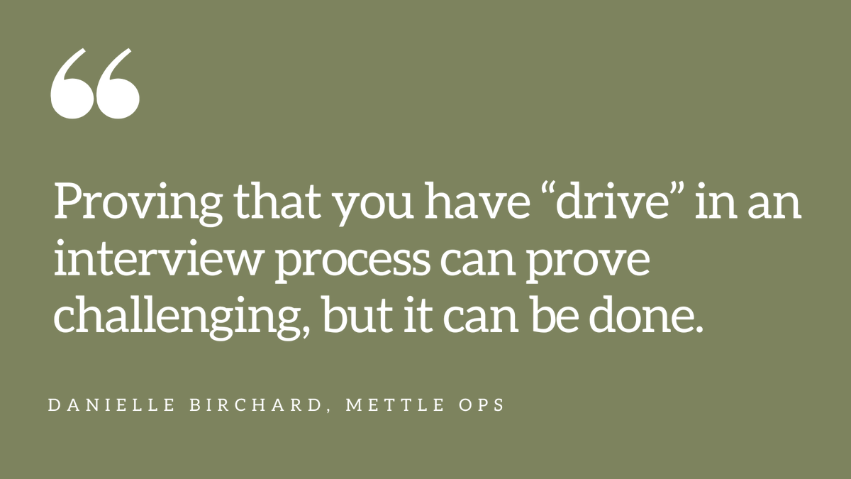 Discover why drive in the workplace is important and how to show drive during your interview process.
bit.ly/3IGBMXi
#DefenseContracting #DefenseEngineering #Engineers #EngineeringTechnology #Warfighter #MadisonHeights #MacombCounty #OaklandCounty #MettleOps