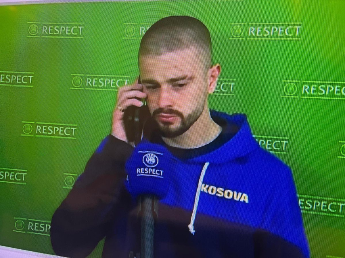 kosovarfootball's tweet photo. "We have to forget the past and look ahead. We hope to achieve qualification with this new coach. 

We have worked very well tactically. The coach has been connected with many players. It will be important to stay united."

🗣️ Edon Zhegrova 

#ARMKOS 🇦🇲🇽🇰 https://t.co/V1j5RtSVDS