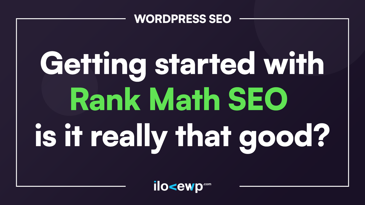 ShoaibShahariar's tweet photo. 😊Yes! Rank Math is a fantastic SEO plugin for WordPress that helps you: 

1. Optimize website for search engines.
2. Improve search ranking.
3. Track keyword rankings.
4. Generate schema markup.
5. Optimize for local SEO.
6. Integrate with other plugins. ❤  

#seo #RankMathSEO https://t.co/uJlDaGXHwK