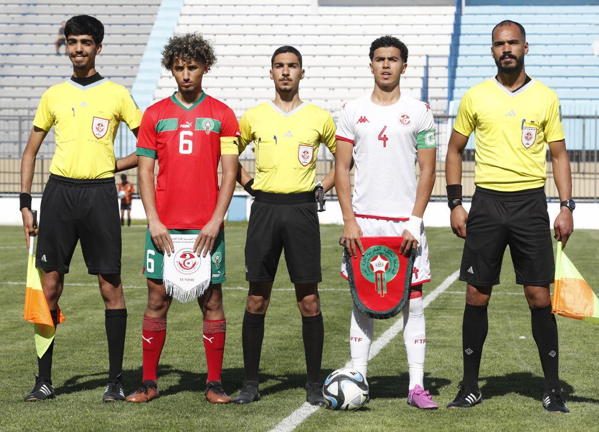 les_ltt's tweet photo. صور 📸 بعدسة الصديق #هيكل_هميمة ©️ من مباراة المنتخب التونسي (مواليد 2008) 🇹🇳 َ المنتخب المغربي (مواليد 2007) 🇲🇦 في إطار مباراة دولية ودية تحضيرا لتصفيات كأس إفريقيا للأمم تحت 17 سنة.

📸 @HaykelHmima 

#TUNMAR 🇹🇳🇲🇦
#FRIENDLYMATCH1 🤝🏽
#TEAMTUNISIAU17 🦅 https://t.co/SGhDt4KTKC