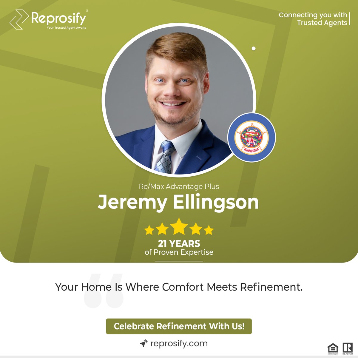 agentsreprosify's tweet image. Join Jeremy Ellingson in Minnesota for a seamless transition to your dream home.
#Reprosify #AgentsReprosify #ReMaxAdvantagePlus #JeremyEllingson #realestate #realtor #Broker #realtorlife #realestatemarketing #realestateleads #Minesotarealestate #CoonRapidsrealestate