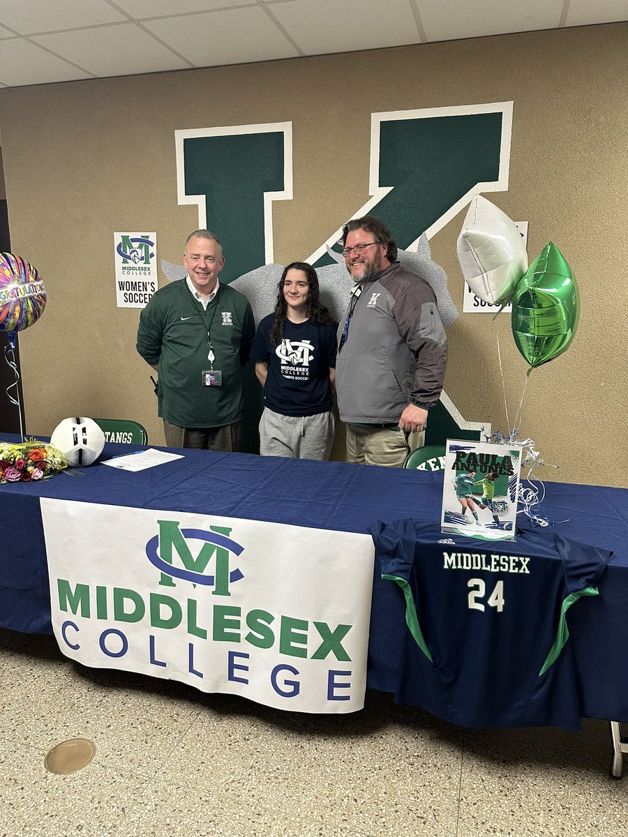 Congrats, Paula! Can’t wait to see what you bring to the game at Middlesex! ⚽️
