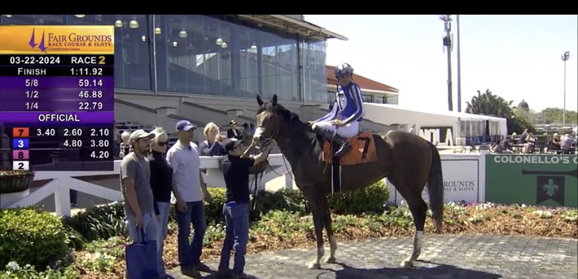 LizzyM333's tweet photo. Beautiful Life 🫶🏻a maiden no more for Team #AlStall and #ChesterThomas (AlliedRacing) Congratulations!!! 🎉
Giving @jaimetorresjcky 4️⃣0️⃣ wins https://t.co/GGoHawFBIP
