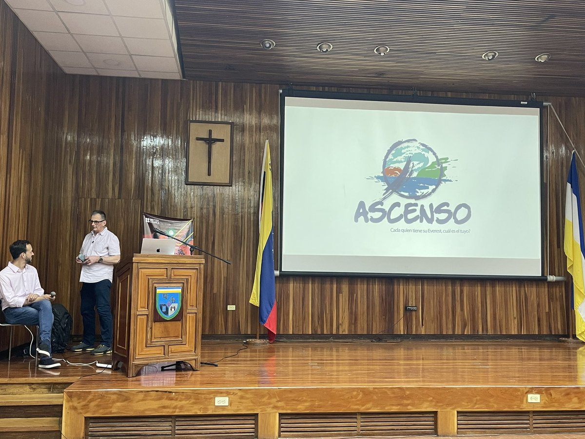 enlaucab's tweet photo. Esta Masterclass se logró a través de una alianza de #UCABMagis con el director del Festival de Ascenso, Orlando Corona.
Hacemos un agradecimiento especial a los miembros del Programa de Excursionismo Mag+s al Extremo por el desarrollo de este encuentro. https://t.co/JsQDYuqYYY