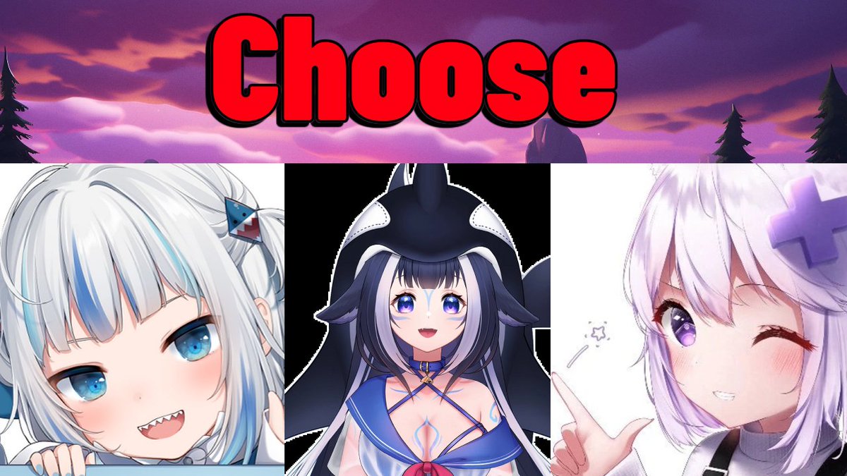 CruxRen's tweet photo. 💥Choose Vtuber you Respect/Like Most!💥
🔥Gawr Gura - Comment!🔥
🔥Shylily - Repost!🔥
🔥Filian - Like!🔥
🎉Lets see who will Win!🎉
#Vtubercontest #Vtuber #shylily #gawrgura #filianIsArt https://t.co/fP5dp7qUGd