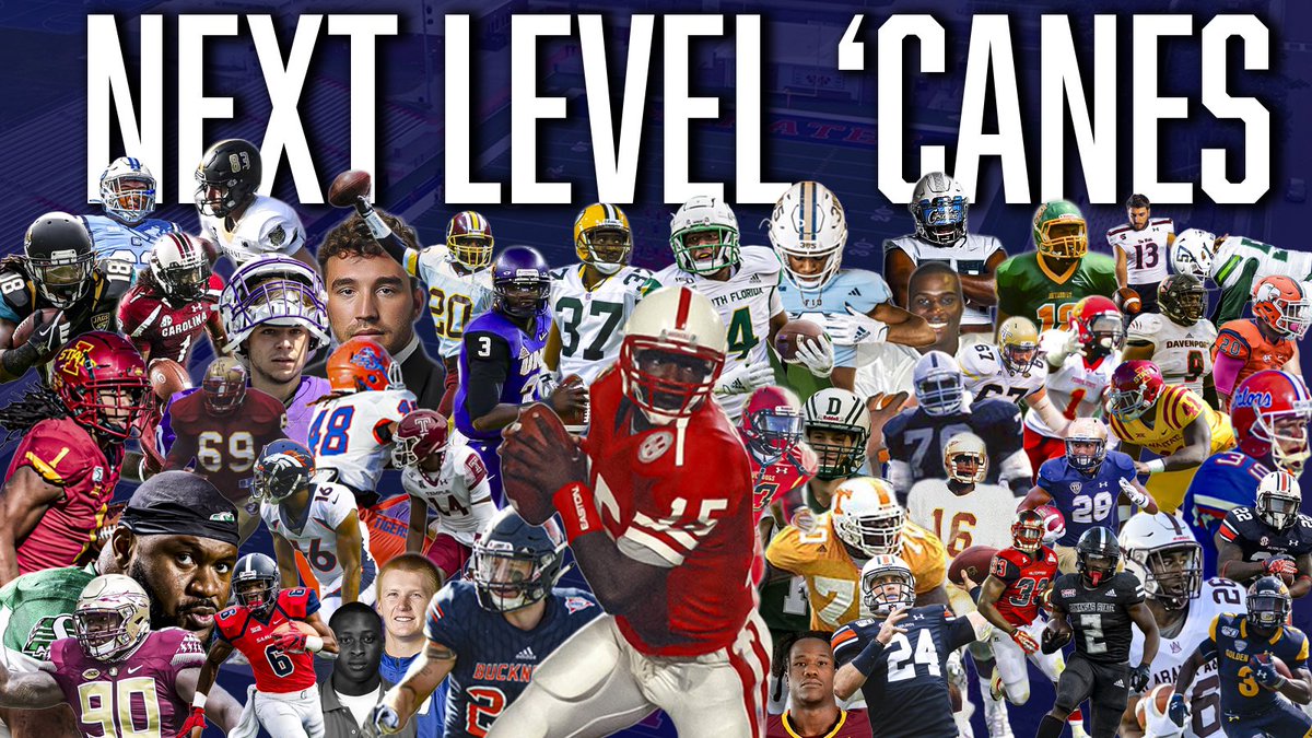 A tradition so rich, we couldn’t fit everyone in the picture. 
Superbowl Champ
National Champion
Heisman Finalist
NFL/XFL/CFL
All-American
All-Conference 
Manatee Alumni have achieved it all with more to come!
Who’s Next?
#RecruitManatee