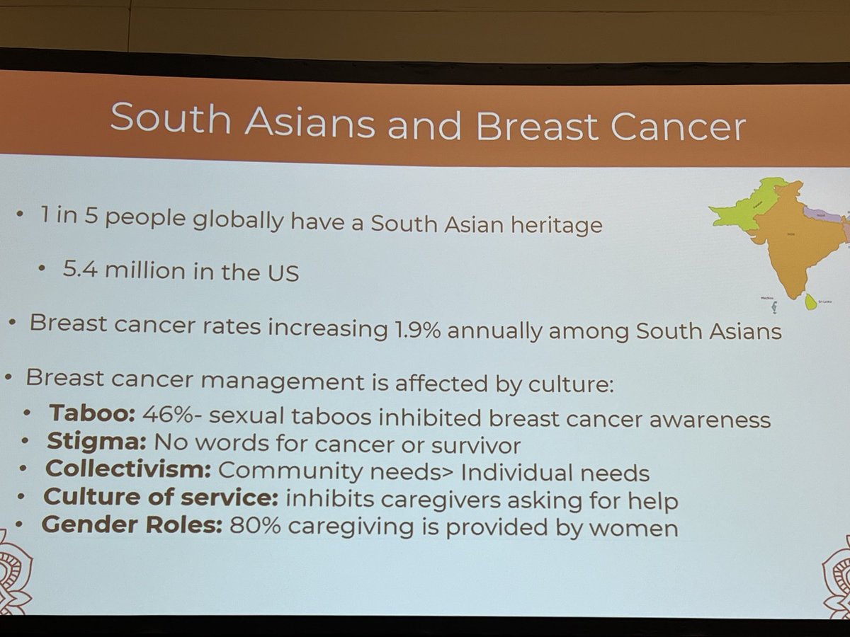 #breastcancer in#south #asian women #hapc24