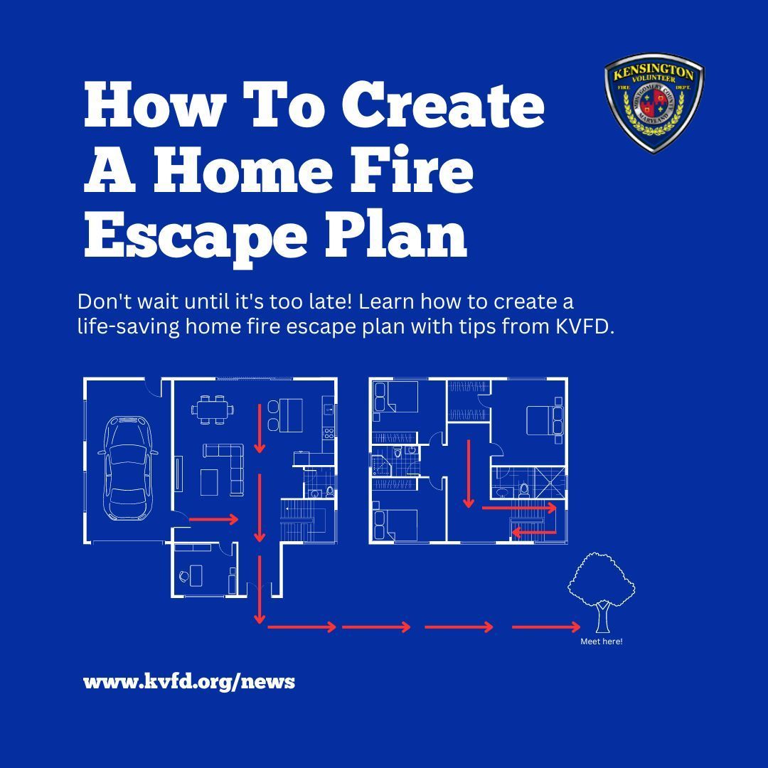 🔥🏠  When it comes to a home fire, a well-thought-out escape plan can be a lifesaver.🧯 Explore our guide to learn how to create a comprehensive home fire escape plan. 

Let’s keep you and your loved ones safe! Read more: buff.ly/3IQsw30