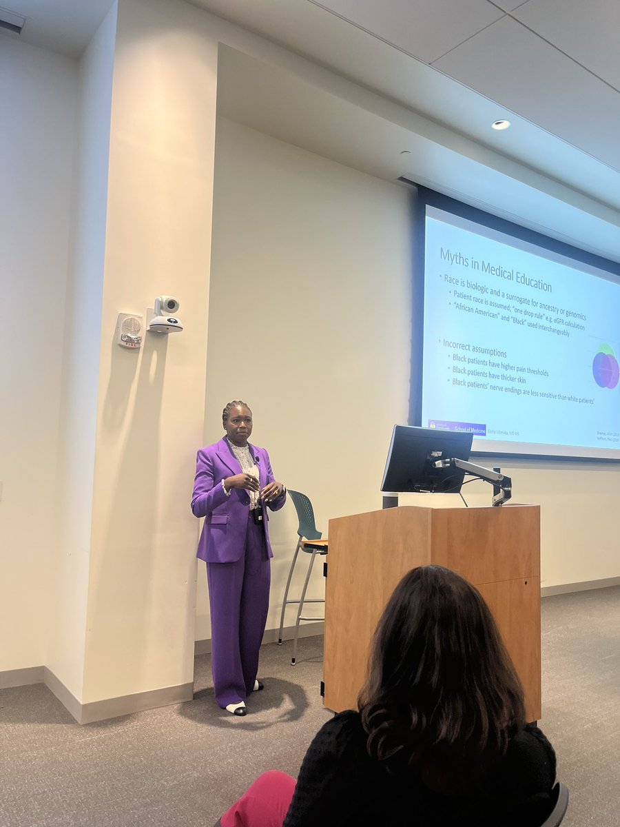 MemariMD's tweet image. Thank you to  @ElohoUfomata for your incredible presentation on Advancing #Antiracism in Medical Education at @uvamedicine Grand Rounds today as the Women in Medicine Network (WIMN) annual visiting scholar! We are all still buzzing about your ideas and call to action!