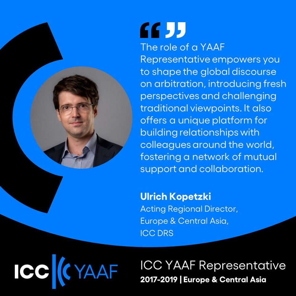📣 ICC is looking for new YAAF Regional Representatives for its 2024-2026 mandate. Apply before Wednesday 27 March 2024 at 🔗 lnkd.in/d7QbC9X5