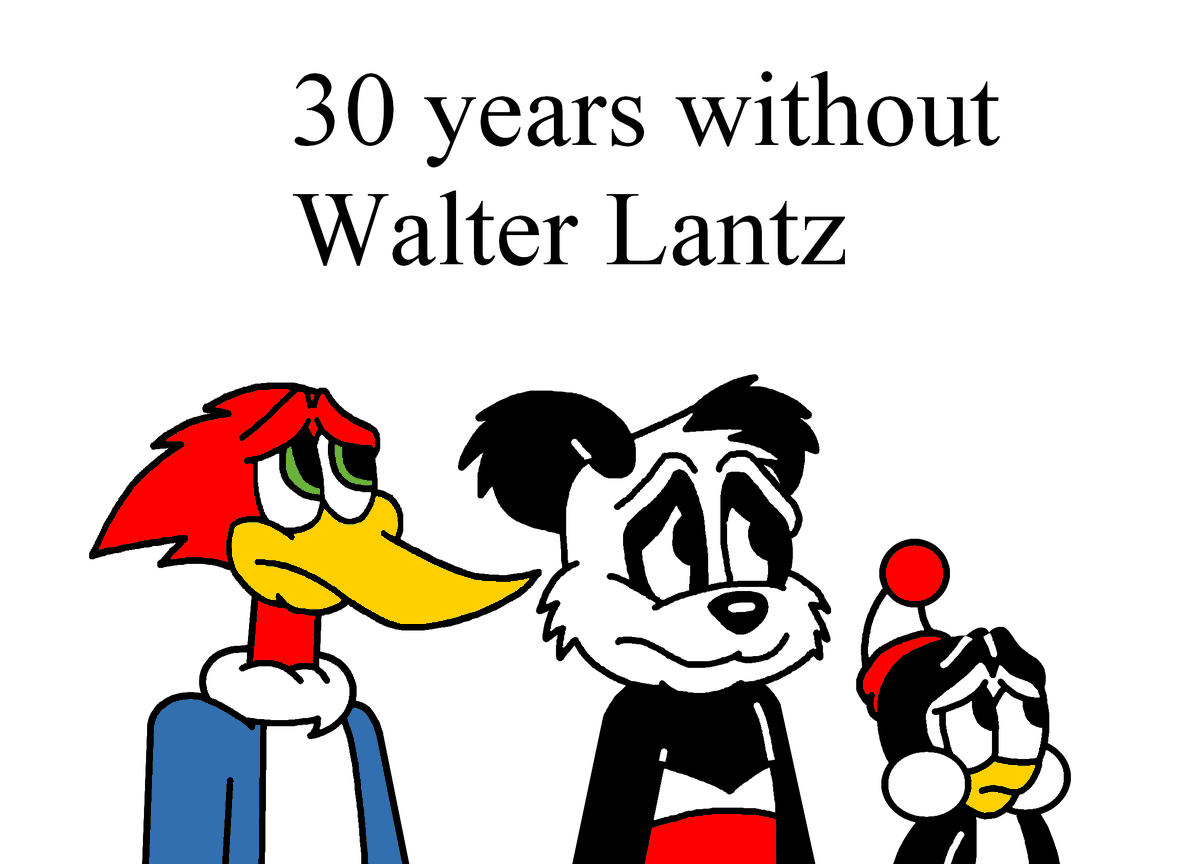 KaiMvla's tweet photo. 30 years without Walter Lantz with a fanart of Woody Woodpecker, Andy Panda and Chilly Willy.

#WalterLantz #WoodyWoodpecker #AndyPanda #ChillyWilly https://t.co/mVdWs3iceL