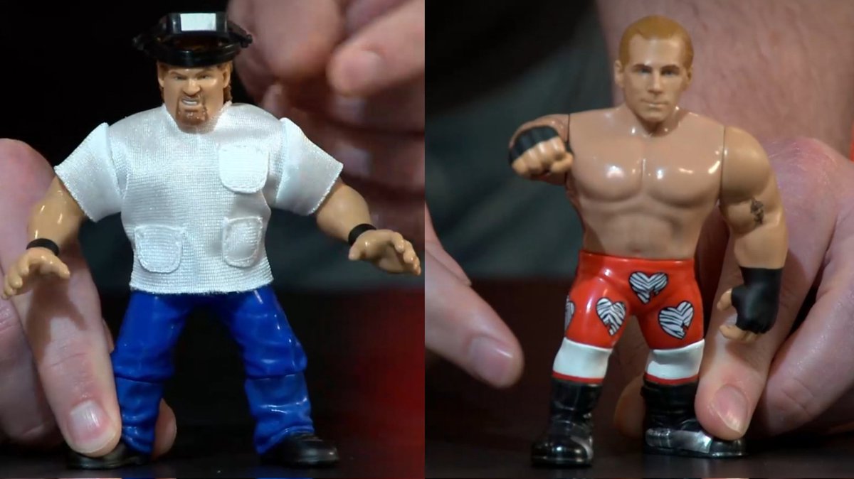 .@Mattel's new WWE Mattel Creations-exclusive Retro 4-Pack Wave 6 revealed during Day 2 of #MattelCreationsRevealed virtual event! @ShawnMichaels Isaac Yankem (@KaneWWE) Alundra Blayze (@Madusa_rocks) @_daveyboysmith Coming this spring to MattelCreations.com #WWEEliteSquad